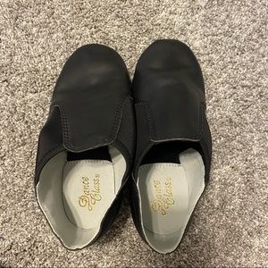 Dance class black jazz shoes - Size 4